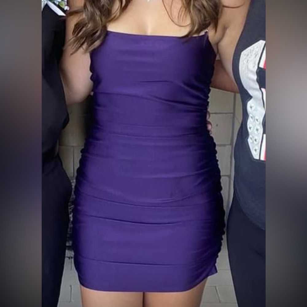 Windsor Purple Homecoming Dress